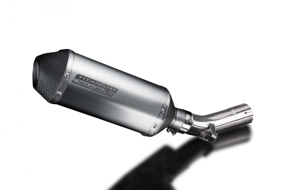 Suzuki GSX-S1000 F 2015-2021 260mm X-Oval Titanium Exhaust Silencer Can Kit