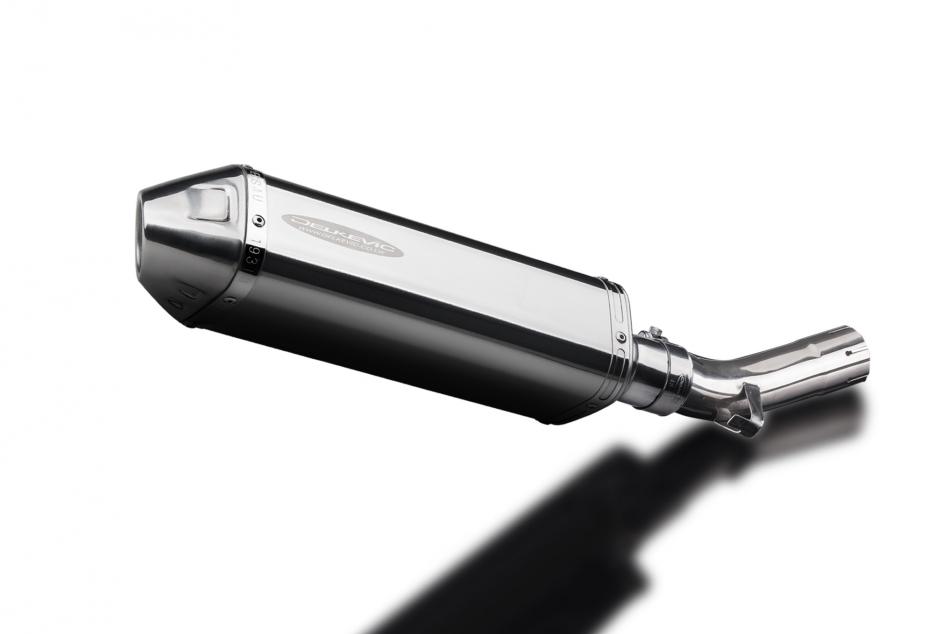 Suzuki GSX-S1000 F 2015-2021 320mm Tri-Oval Stainless Exhaust Silencer Can Kit