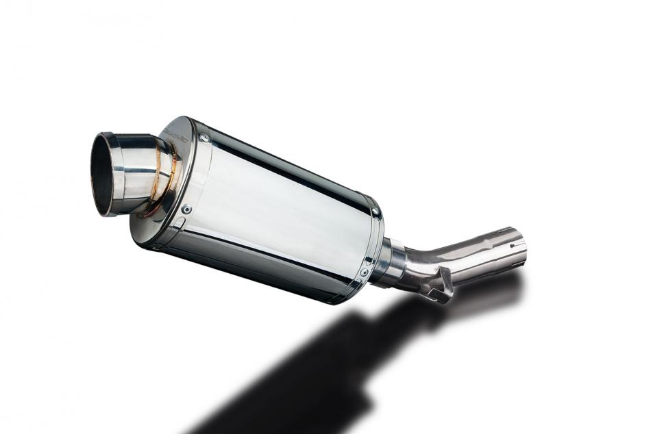 Suzuki GSX-S1000 F 2015-2021 225mm Oval Stainless Exhaust Silencer Can Kit