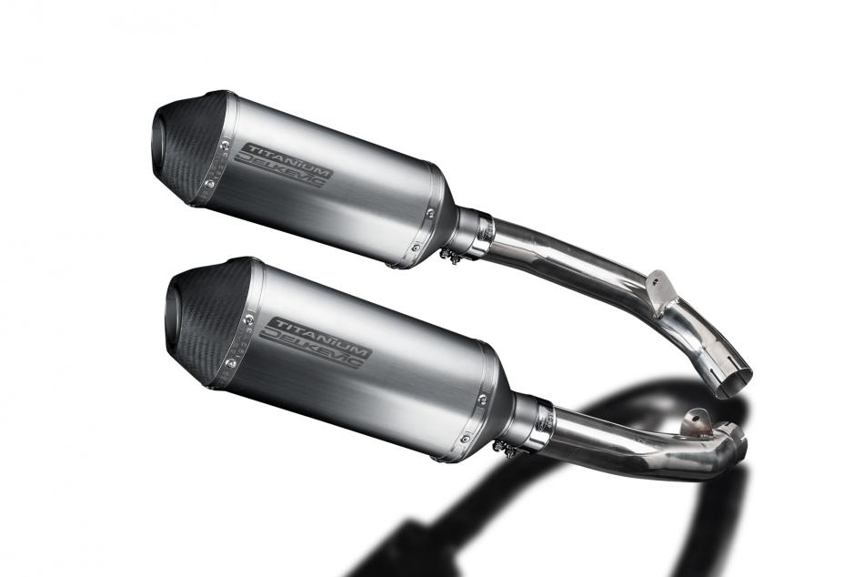 HONDA VTR1000 SP1 2000-2001 260mm X-OVAL TITANIUM BSAU SILENCER EXHAUST KIT