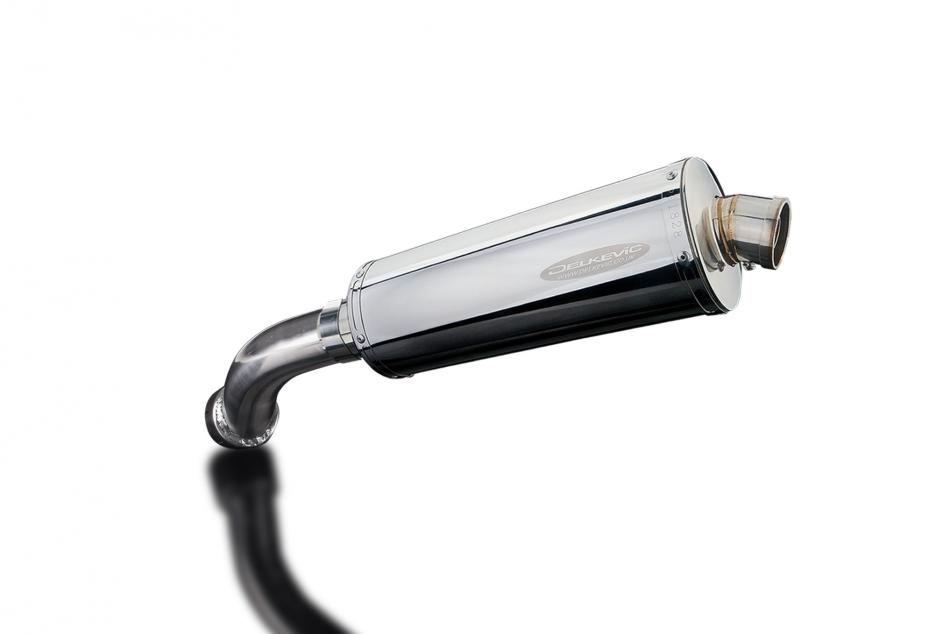 BMW R1200GS 2010-2013 350mm OVAL STAINLESS BSAU SILENCER EXHAUST KIT