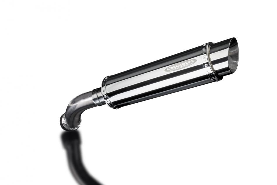 BMW R1200GS 2010-2013 350mm ROUND STAINLESS BSAU SILENCER EXHAUST KIT