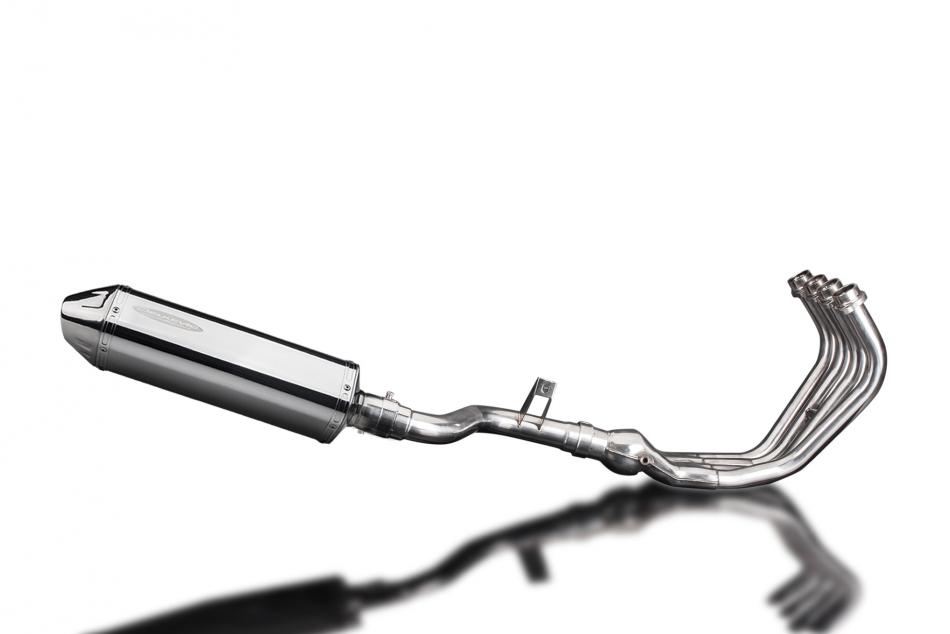 YAMAHA XJ6 DIVERSION 09-18 FULL EXHAUST SYSTEM 320mm STAINLESS TRI SILENCER