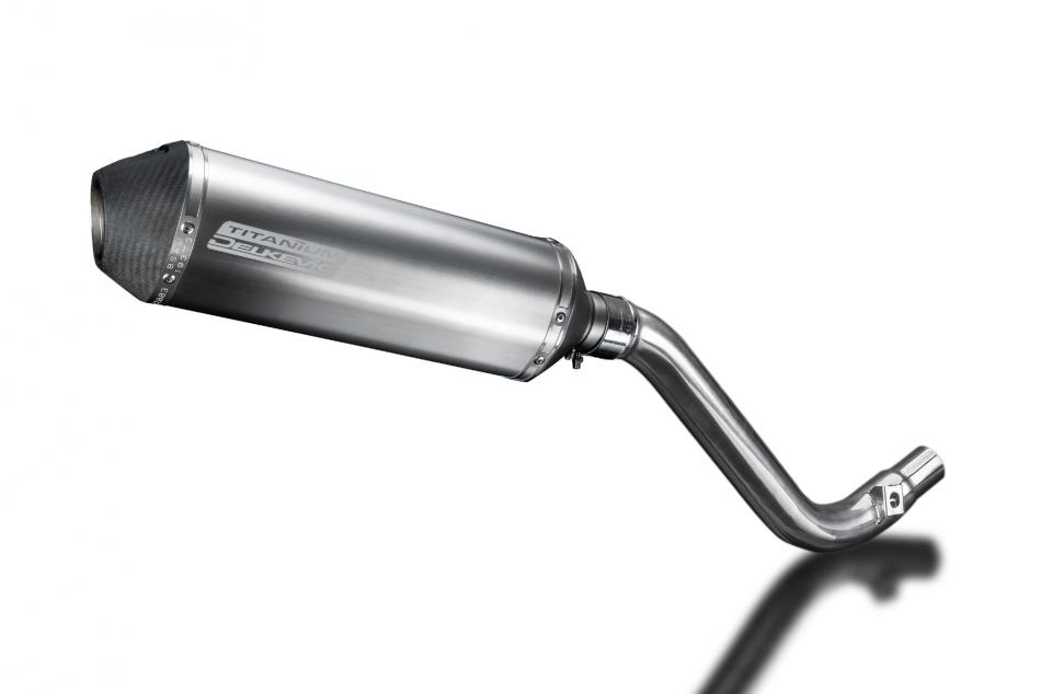 Suzuki DR650 SE 1996-2019 343mm X-Oval Titanium Exhaust Silencer Can Kit