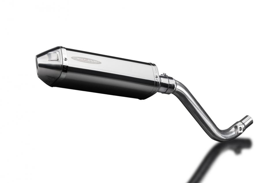 SUZUKI DR650 SE 1996-2019 320mm TRI STAINLESS BSAU SILENCER EXHAUST KIT