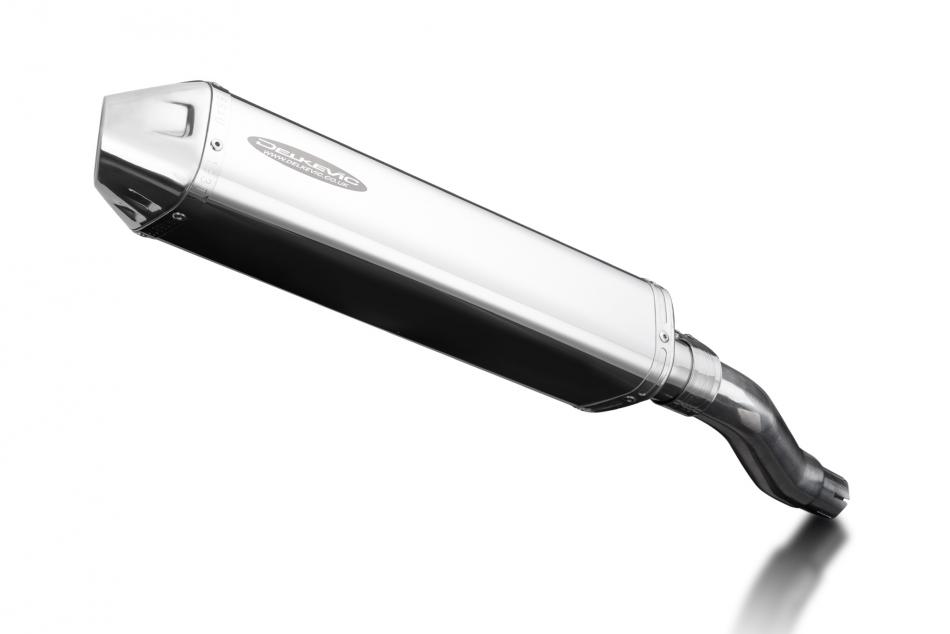 Kawasaki Ninja 300 2013-2018 420mm Tri-Oval Stainless Exhaust Silencer Can Kit