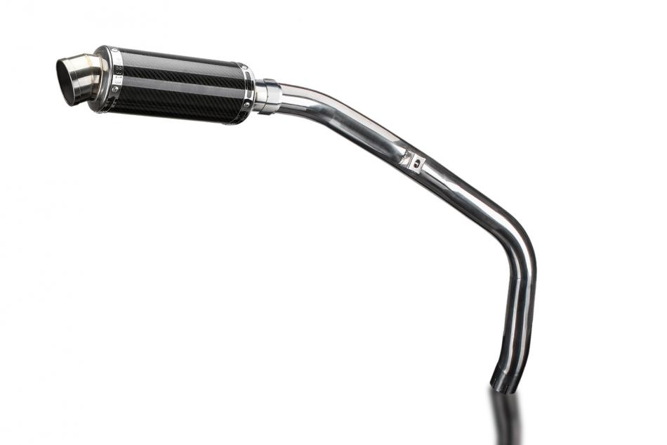 HONDA CBR600RR 2003-04 UNDERSEAT 225mm OVAL CARBON RACE SILENCER EXHAUST KIT