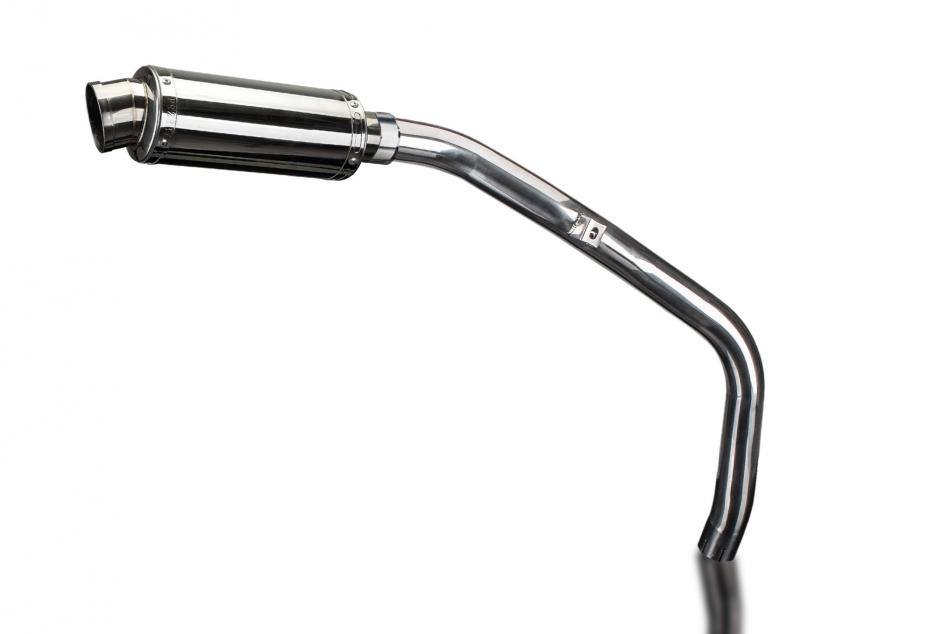 HONDA CBR600RR 2003-04 UNDERSEAT 225mm OVAL STAINLESS RACE SILENCER EXHAUST KIT