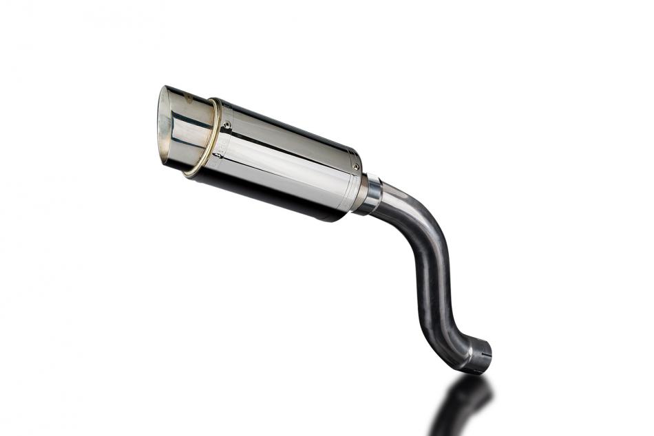 TRIUMPH DAYTONA 955i 01-02 HILEV 200mm ROUND STAINLESS SILENCER EXHAUST KIT