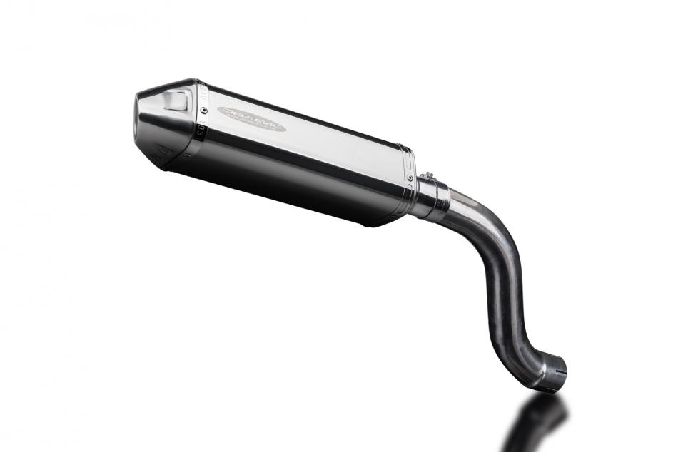 TRIUMPH DAYTONA 955i 01-02 HILEV 320mm TRI STAINLESS BSAU SILENCER EXHAUST KIT