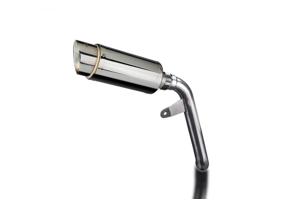 Suzuki SV650 2016-2024 200mm Round Stainless Exhaust Silencer Can Kit