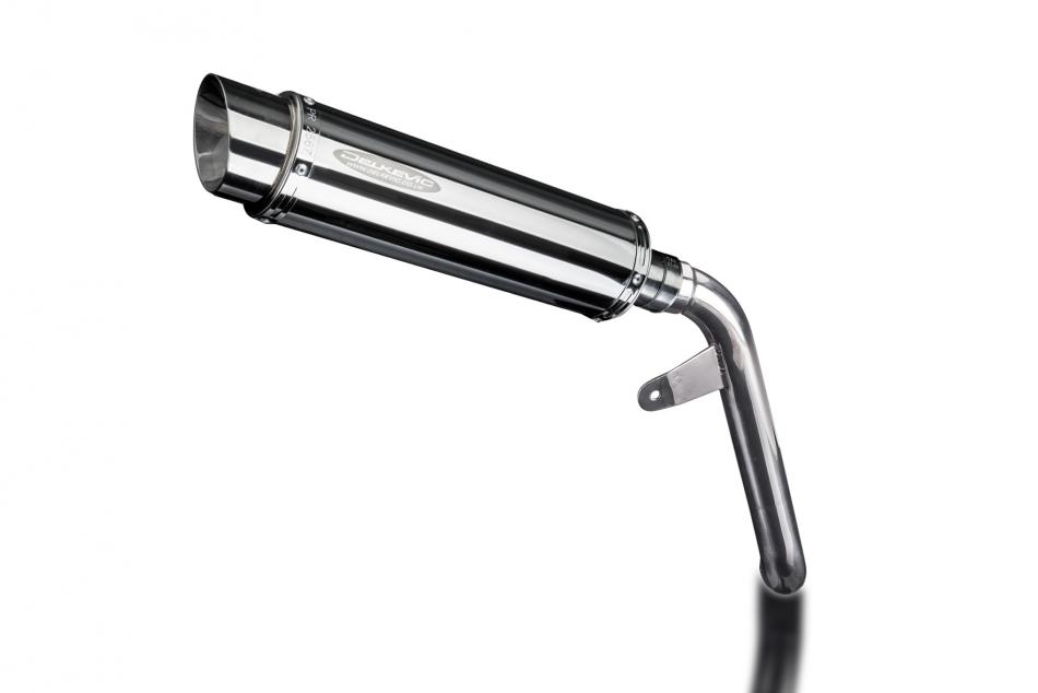 Suzuki SV650 2016-2024 350mm Round Stainless Exhaust Silencer Can Kit