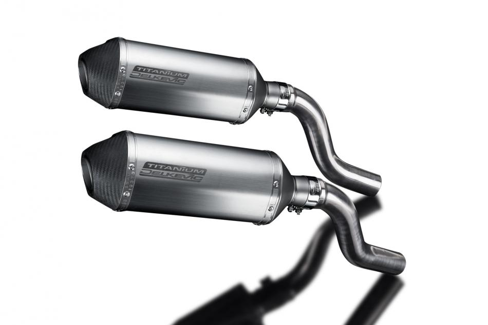 KAWASAKI Z1000SX 2010-19 TOURER 260mm XOVAL TITANIUM BSAU SILENCER EXHAUST KIT
