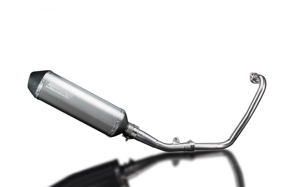 YAMAHA MT125 2014-2019 FULL EXHAUST SYSTEM 343mm TITANIUM XOVAL BSAU SILENCER
