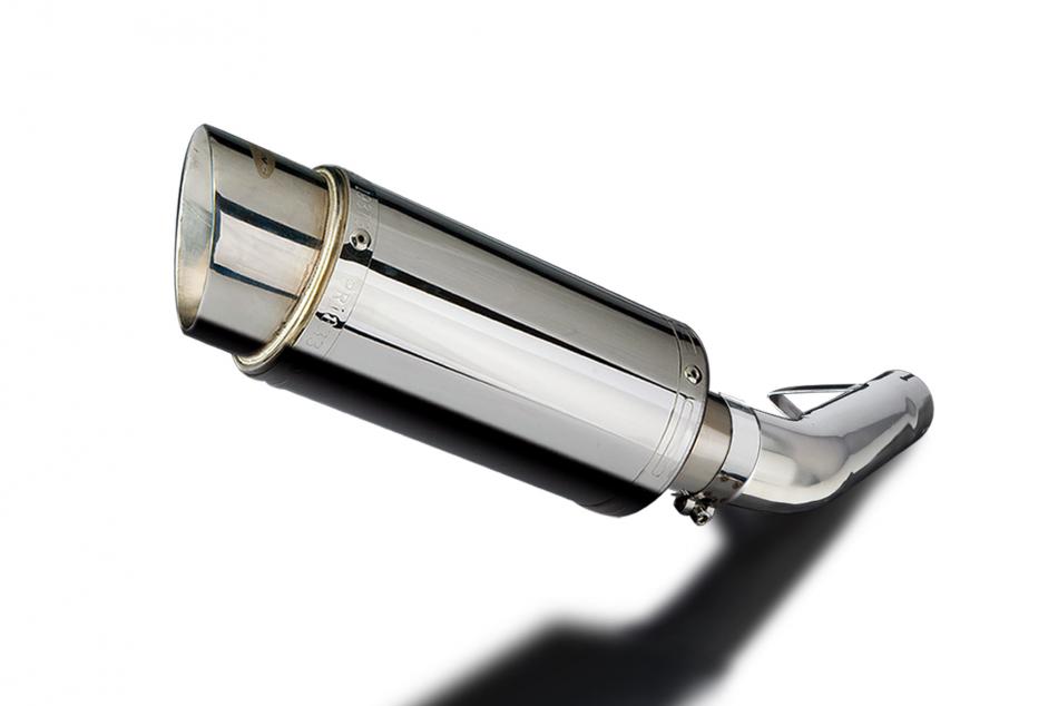 YAMAHA FZS600 FAZER 1998-2003 200mm ROUND STAINLESS SILENCER EXHAUST KIT