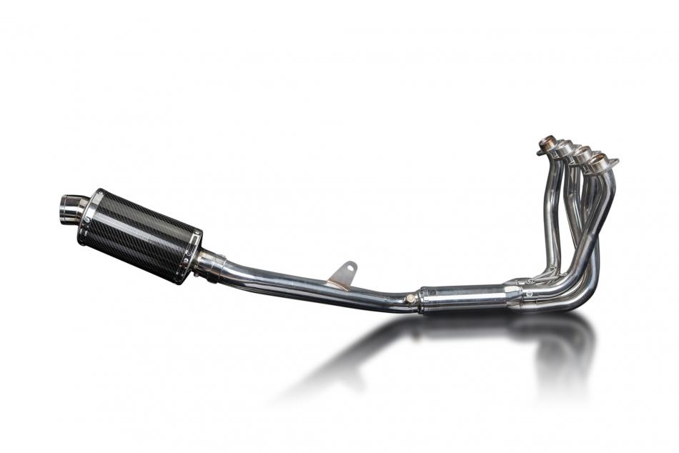 HONDA CBR1100XX BLACKBIRD FULL 4-1 EXHAUST SYSTEM 225mm CARBON OVAL