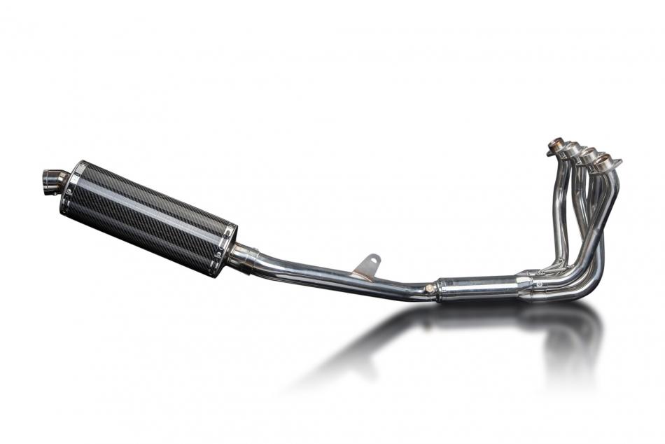 HONDA CBR1100XX BLACKBIRD FULL 4-1 EXHAUST SYSTEM 350mm CARBON OVAL BSAU