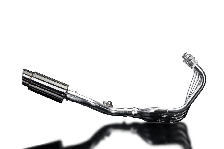 HONDA CB600F HORNET 2007-13 FULL EXHAUST 200mm STAINLESS ROUND SILENCER