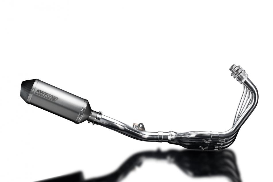 HONDA CB600F HORNET 2007-13 FULL EXHAUST 260mm TITANIUM XOVAL BSAU SILENCER
