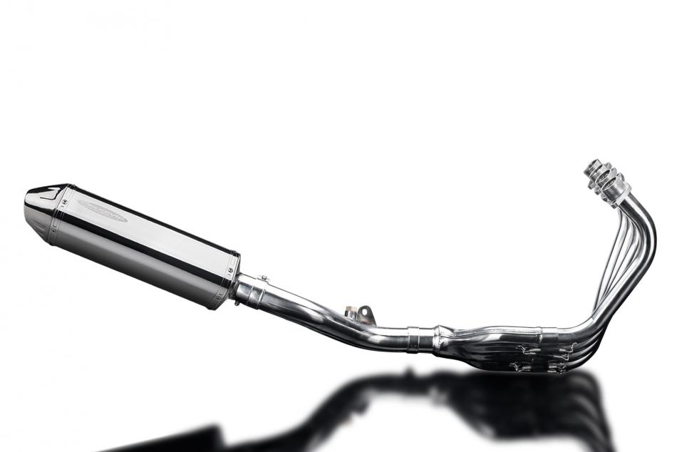 HONDA CB600F HORNET 2007-13 FULL EXHAUST 320mm STAINLESS TRI BSAU SILENCER