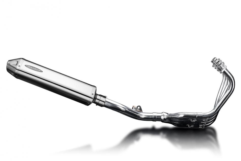 Honda CB600F Hornet 2007-2013 Full Exhaust 4-1 420mm Tri-Oval Stainless Silencer