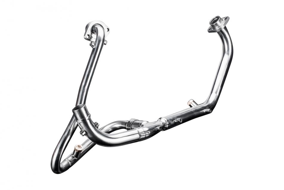 HONDA XL125 VARADERO 01-14 EXHAUST DOWNPIPE STAINLESS STEEL OEM COMPATIBLE