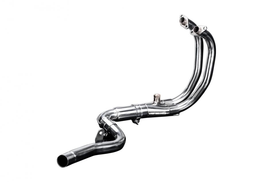 KAWASAKI NINJA 300 13-18 2-1 STAINLESS STEEL EXHAUST DOWNPIPES OEM COMPATIBLE