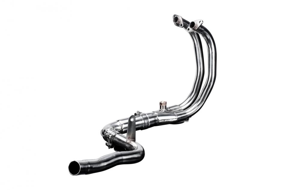 KAWASAKI VERSYS 300X 17-20 2-1 STAINLESS STEEL EXHAUST DOWNPIPES OEM COMPATIBLE