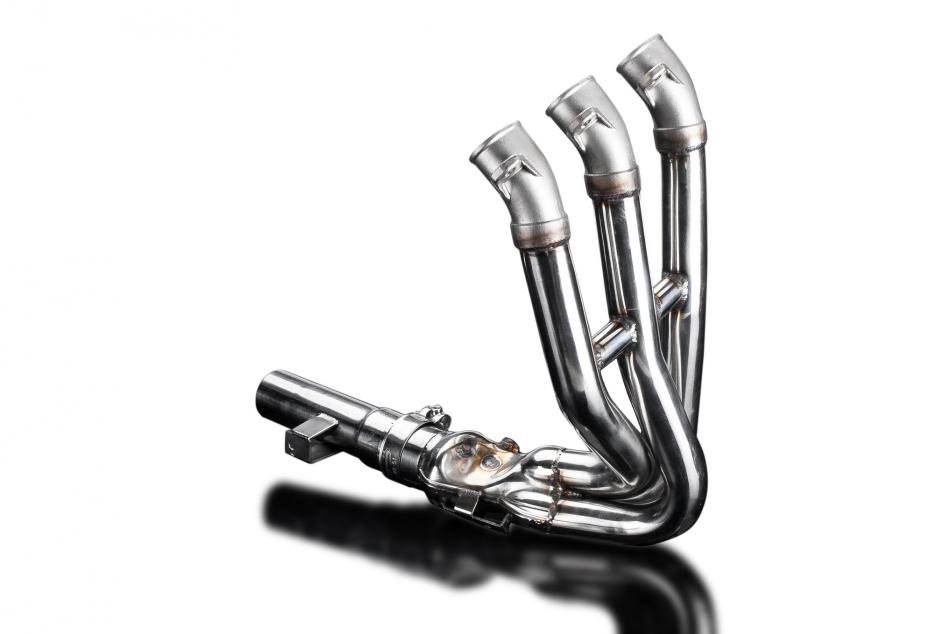 TRIUMPH STREET TRIPLE 675 13-16 DECAT STAINLESS EXHAUST DOWNPIPES OEM COMPATIBLE