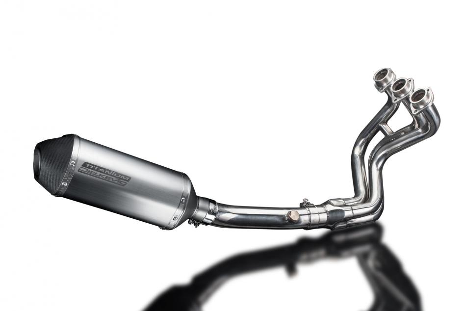 YAMAHA XSR900 16-20 FULL EXHAUST SYSTEM 260mm TITANIUM XOVAL BSAU SILENCER