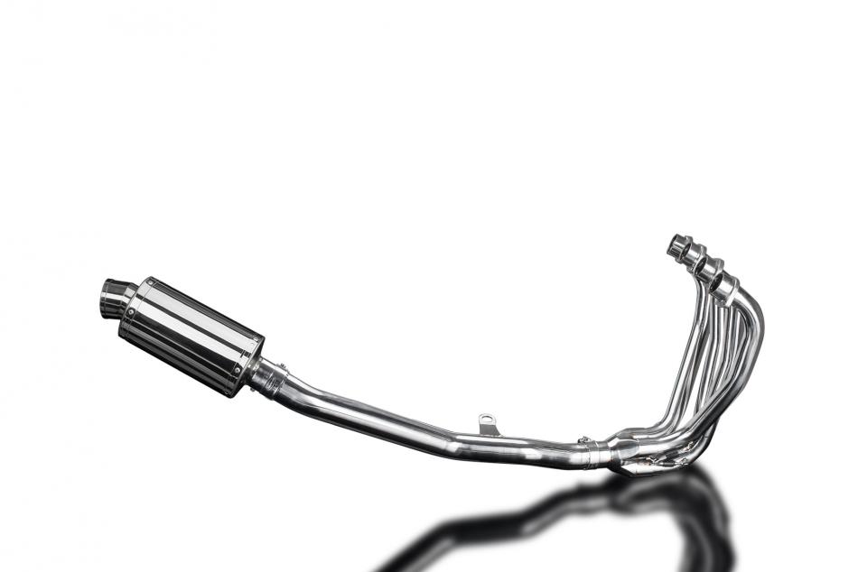 KAWASAKI ZRX1100 ZRX1200 97-07 4-1 EXHAUST 225mm STAINLESS OVAL SILENCER