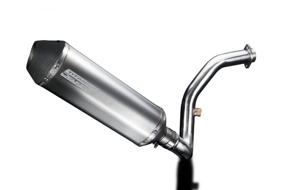 BMW G310R G310GS 2017-20 DECAT EXHAUST SYSTEM 343mm TITANIUM XOVAL BSAU SILENCER