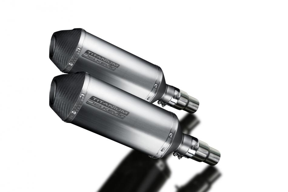 TRIUMPH SPEED TRIPLE 1050 05-10 260mm X-OVAL TITANIUM BSAU SILENCER EXHAUST KIT