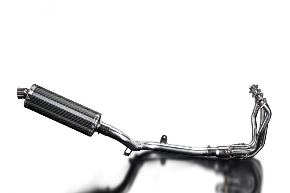 KAWASAKI VERSYS 1000 2019-2024 FULL EXHAUST SYSTEM 350mm CARBON OVAL BSAU