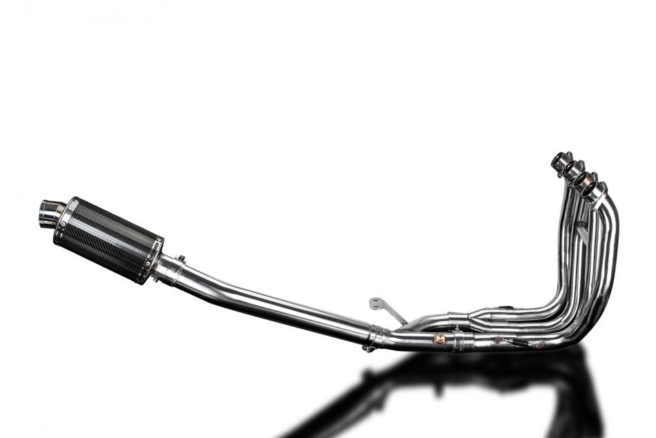 SUZUKI GSX1300R HAYABUSA 2008-2020 4-1 EXHAUST SYSTEM 225mm CARBON OVAL SILENCER