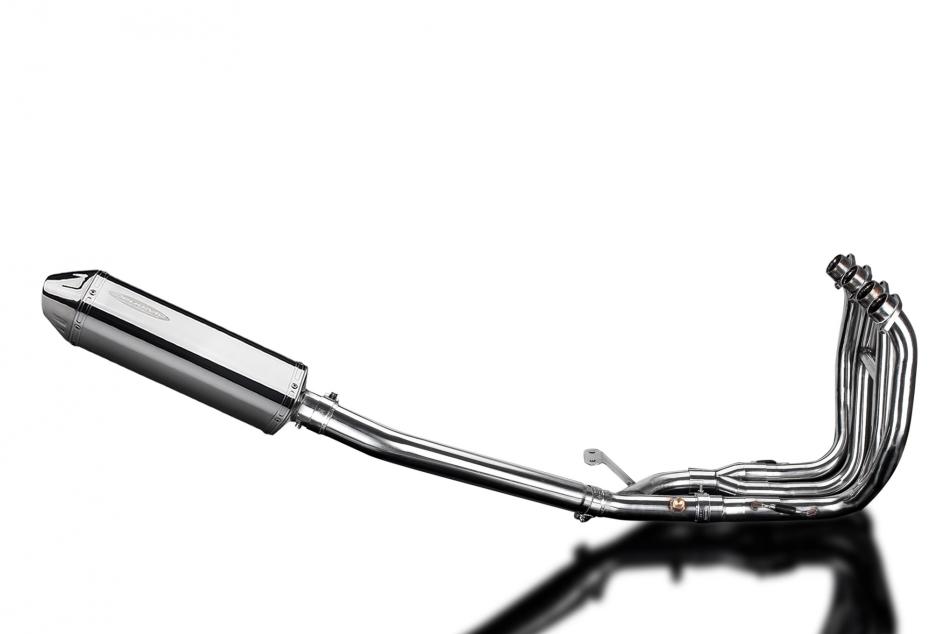 SUZUKI GSX1300R HAYABUSA 08-20 4-1 EXHAUST SYSTEM 320mm STAINLESS TRI SILENCER