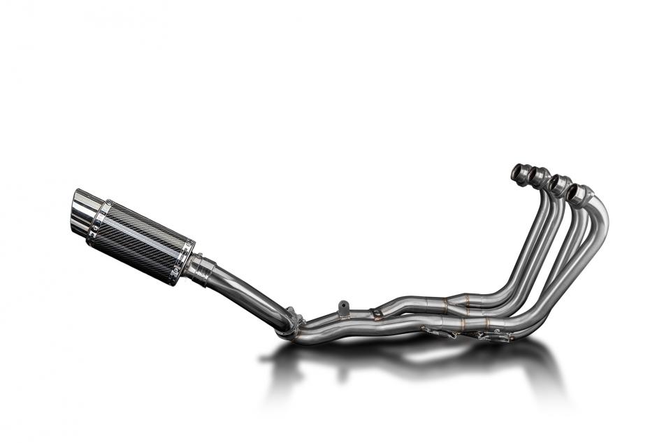 Honda CBR1000 FH-FX Hurricane 87-99 Full Exhaust 4-1 200mm Round Carbon Silencer