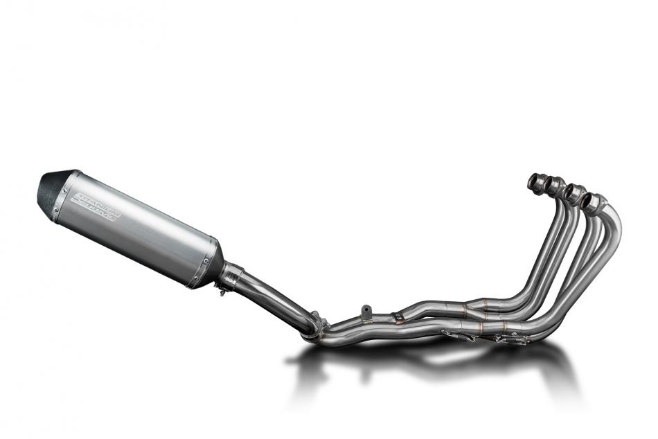 Honda CBR1000F Hurricane 87-99 Full Exhaust 4-1 343mm X-Oval Titanium Silencer