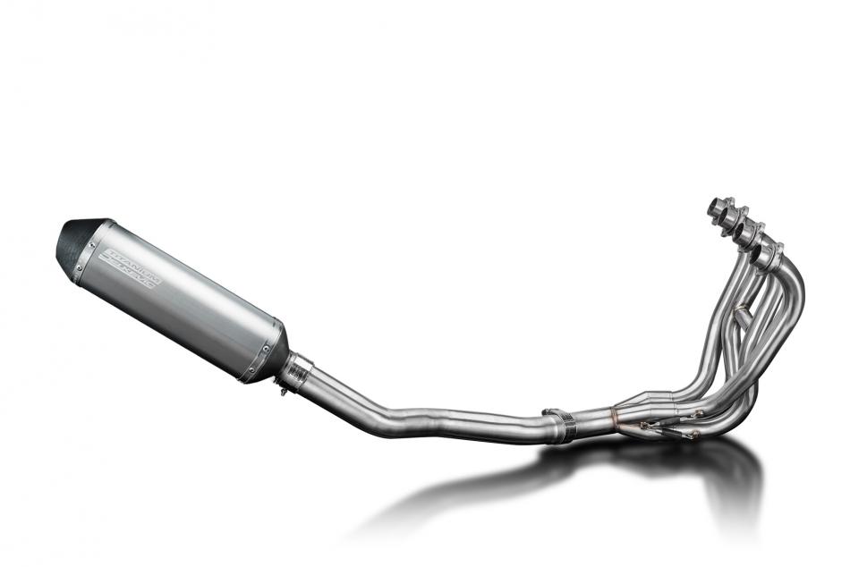 Kawasaki ZZR600 D/E ZZR400 K/N 90-09 Exhaust 4-1 343mm X-Oval Titanium Silencer