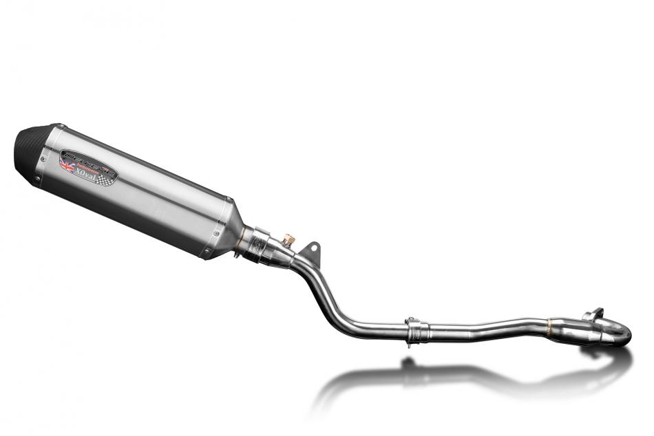 Kawasaki KLX250H 06-07 KLX250S 09-20 Exhaust 343mm X-Oval Stainless Silencer