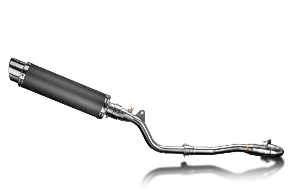 Kawasaki KLX250H 06-07 KLX250S 09-20 Full Exhaust 350mm Round Stainless Silencer