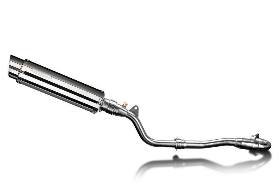 Kawasaki KLX250H 06-07 KLX250S 09-20 Full Exhaust 350mm Round Stainless Silencer