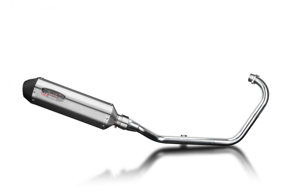 Honda CB125F 2015-2018 Complete Exhaust 343mm X-Oval Stainless Silencer Can