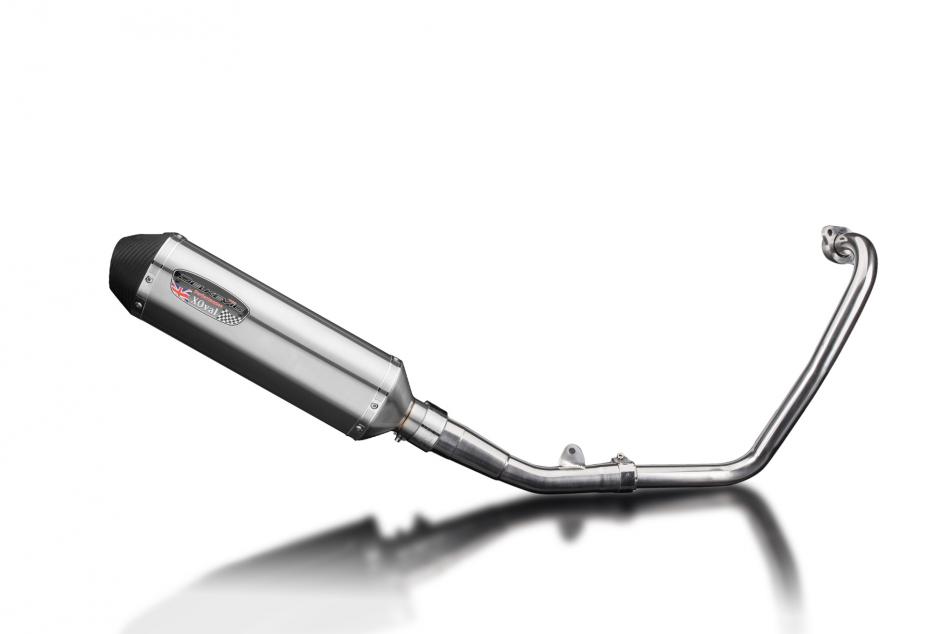 Yamaha MT125 2014-2019 Complete Exhaust 343mm X-Oval Stainless Silencer Can