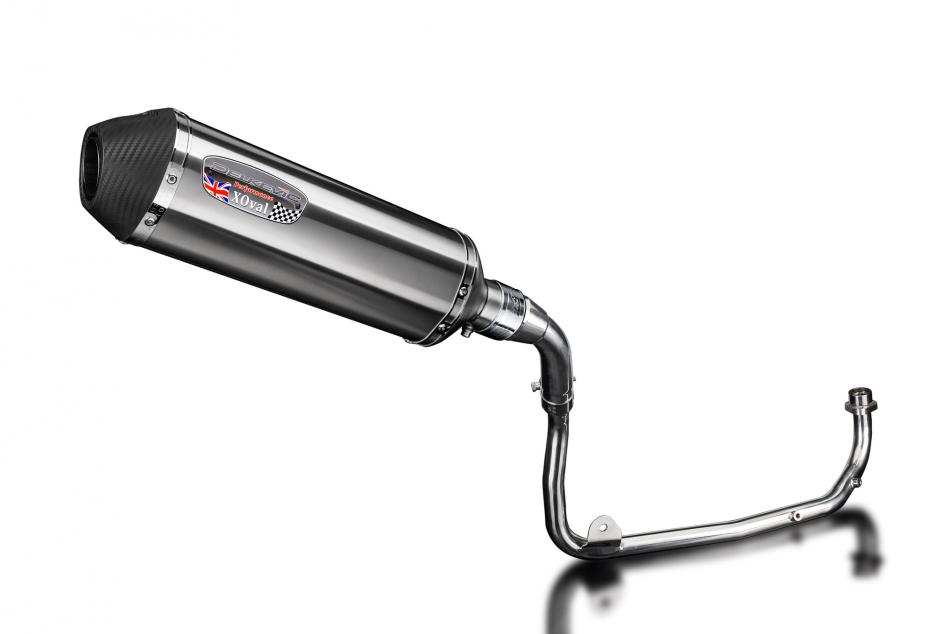 Honda MSX125 Grom 2013-2015 343mm X-Oval Stainless Exhaust Silencer Can Kit