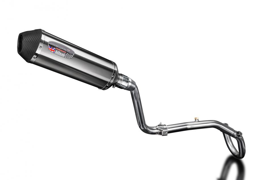 Honda CRF250L 2017-2020 Complete Exhaust System 343mm X-Oval Stainless Silencer