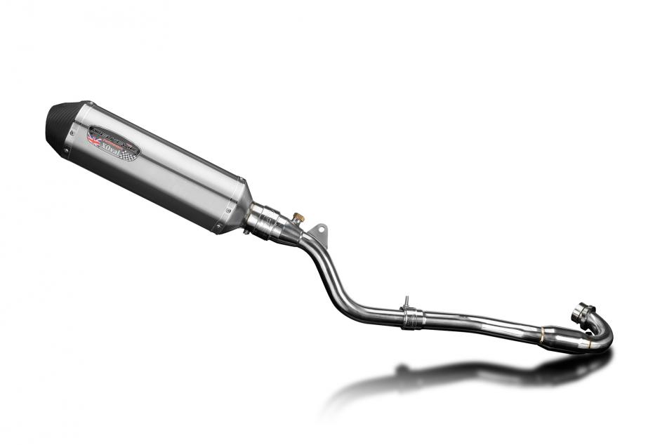 Kawasaki KLX300 2020-2024 Delkevic 343mm X-Oval Stainless Exhaust Silencer Kit