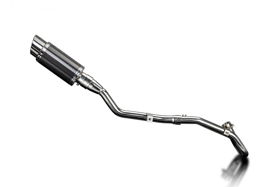 Honda CRF300L 2021-2024 Complete Exhaust 200mm Round Carbon Silencer Can