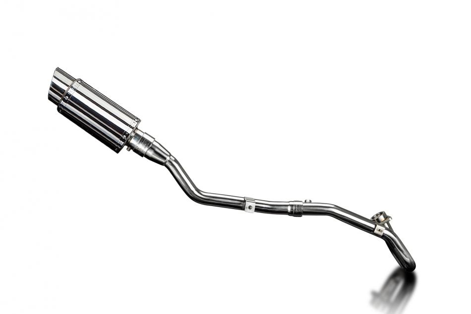 Honda CRF300L 2021-2024 Complete Exhaust 200mm Round Stainless Silencer Can