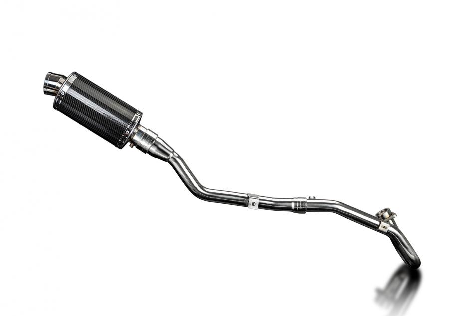 Honda CRF300L 2021-2024 Complete Exhaust 225mm Oval Carbon Silencer Can